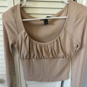 Forever 21 ruched bust top